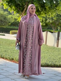 عباية ورود